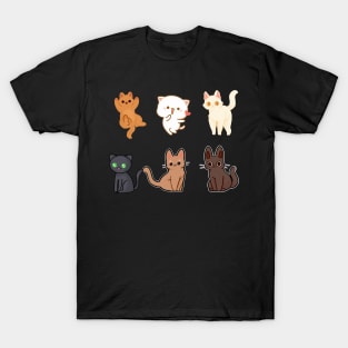 All about cats- kawaii T-Shirt